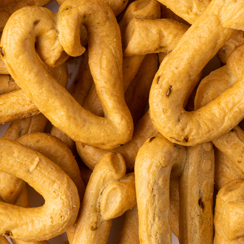 Extra large taralli with fennel seeds 350g